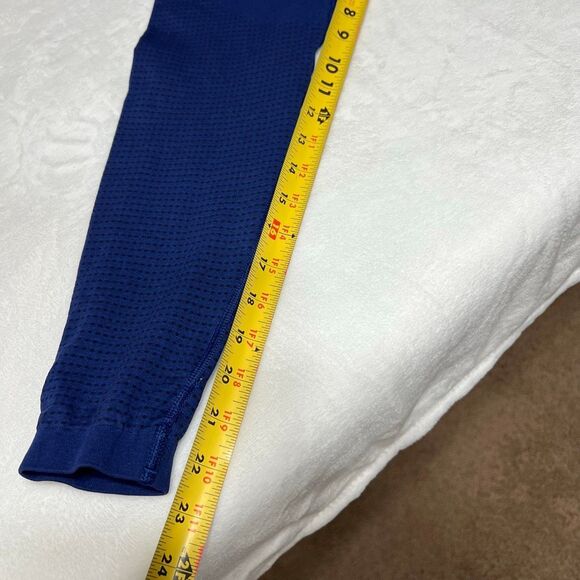 Gymshark Blue Vital Seamless Leggings Large Women Athletic - Picture 8 of 8